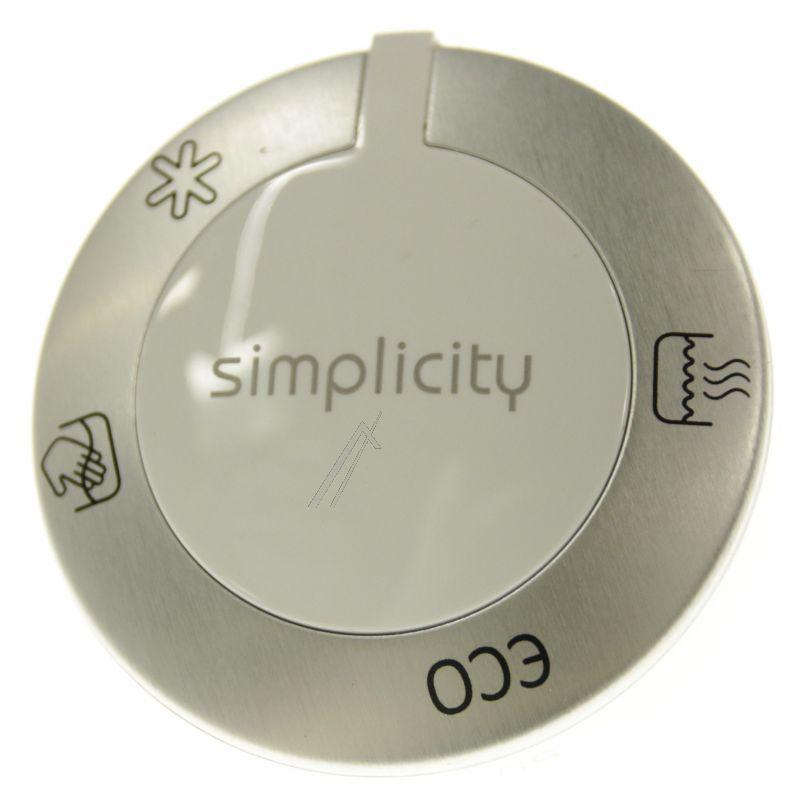 Gorenje 343464 Knopf Taste Thermostat - Passend für thermor egulator knob ogb simplicity wh