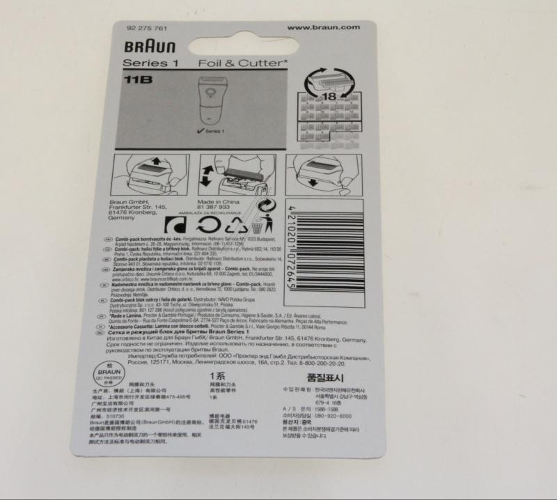 Braun Series 1 Scherkopf Kombipack Rasierer 81387933 Ersatzteil