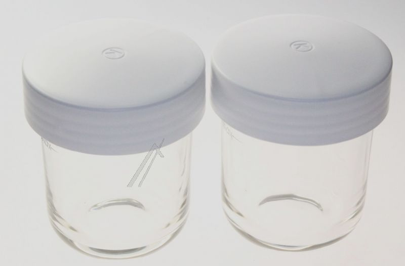 Delonghi KW697736 Gefäß - Glass storage jar+lid 2pk at320