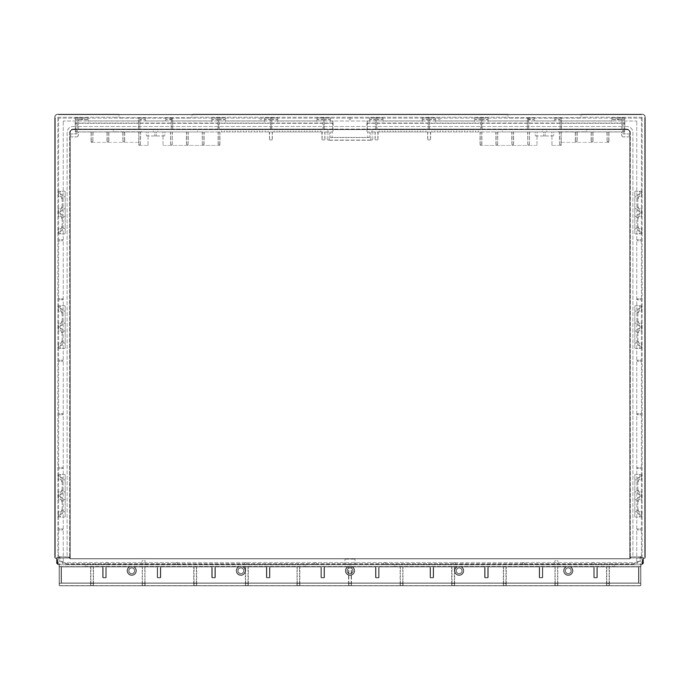 AEG Electrolux 4055114310 Abdeckhaube - Arbeitsplatte,weiss