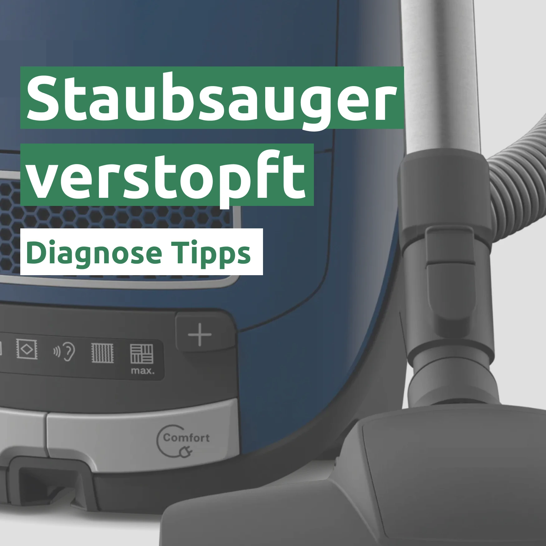 Staubsauger verstopft 