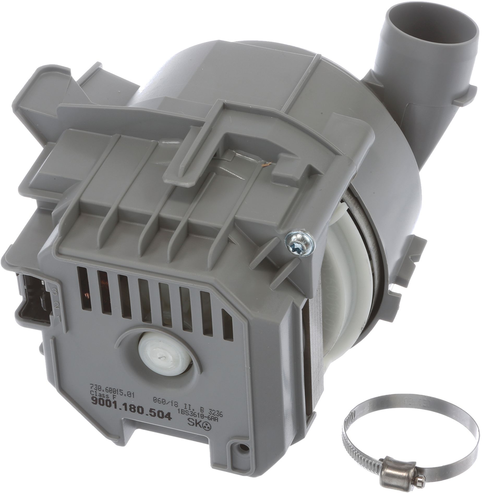 Heizpumpe 12014980 Bosch Siemens, Umwälzmotor 9001.180.504 für Geschirrspüler Ersatzteil