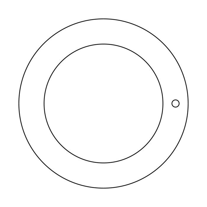 AEG Electrolux 8088501013 - Scheibe,16,5/23,5mm