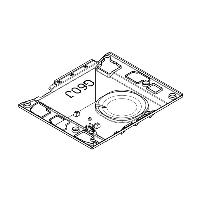 AEG Electrolux 140054718170 Unterteil Gehäuse - Aqua-control,boden,g60,uimc,ok