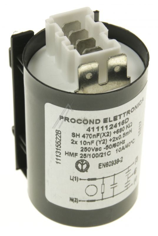 AEG Electrolux 140009467014 - Entstörkondensator,0.47µf