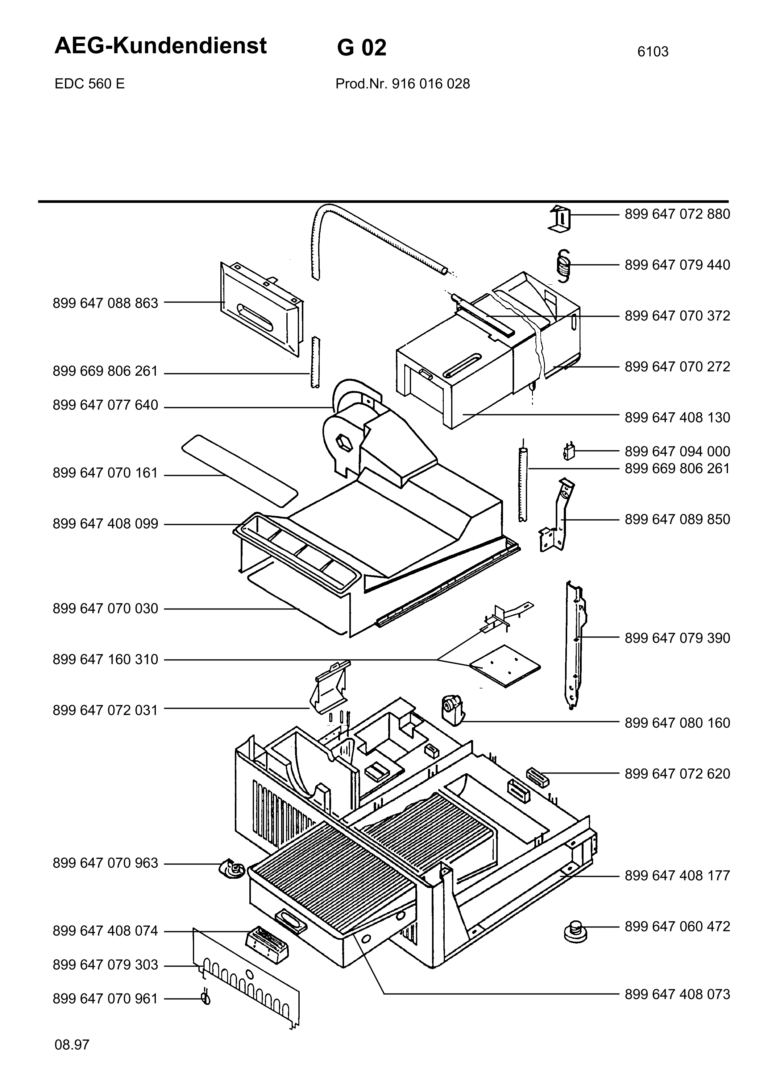 91601602800 EDC 560 E CH