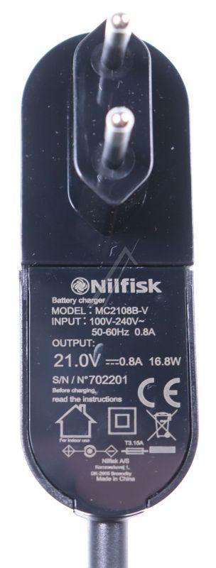 Nilfisk 128389314 - Adapter 100v-240v 50/60hz 20v eu blue