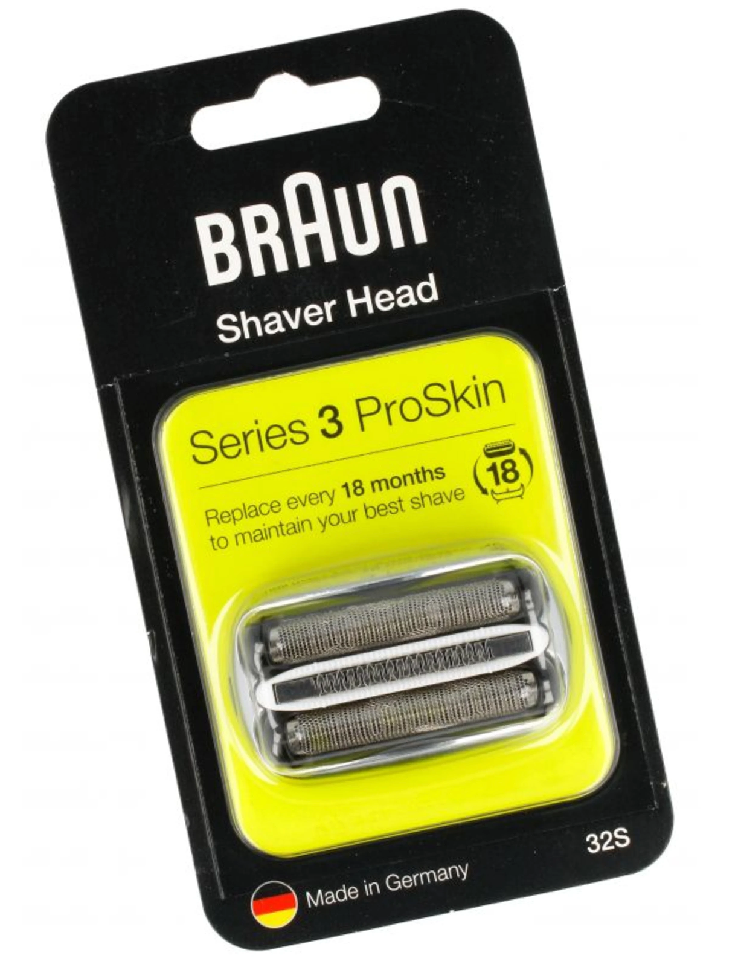 Braun Series 3 Scherkopf Scherteilekassette Kombipack KP32s silber 81483732 Ersatzteil