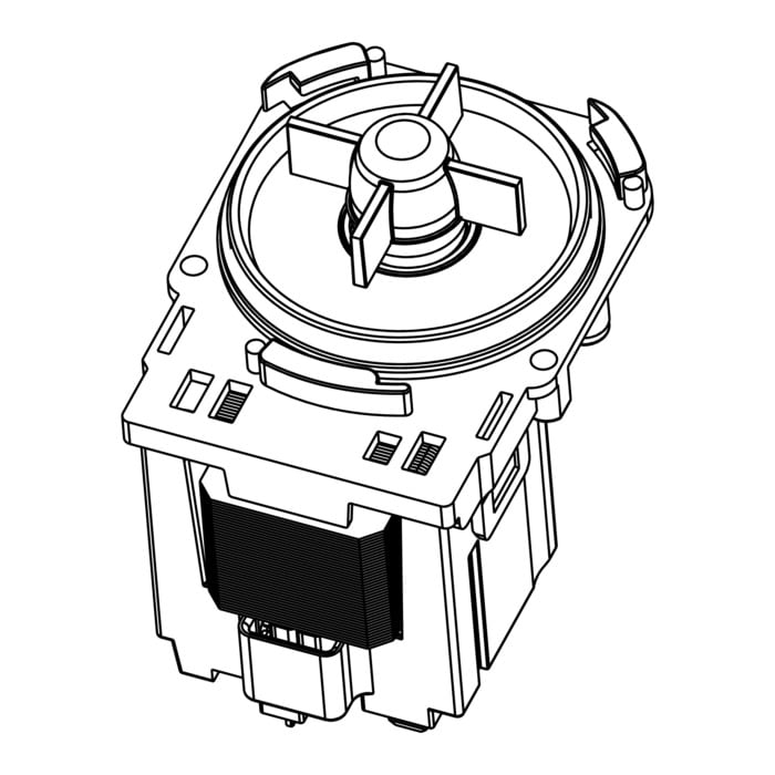 AEG Electrolux 1322392018 Laugenpumpe - Laugenpumpe