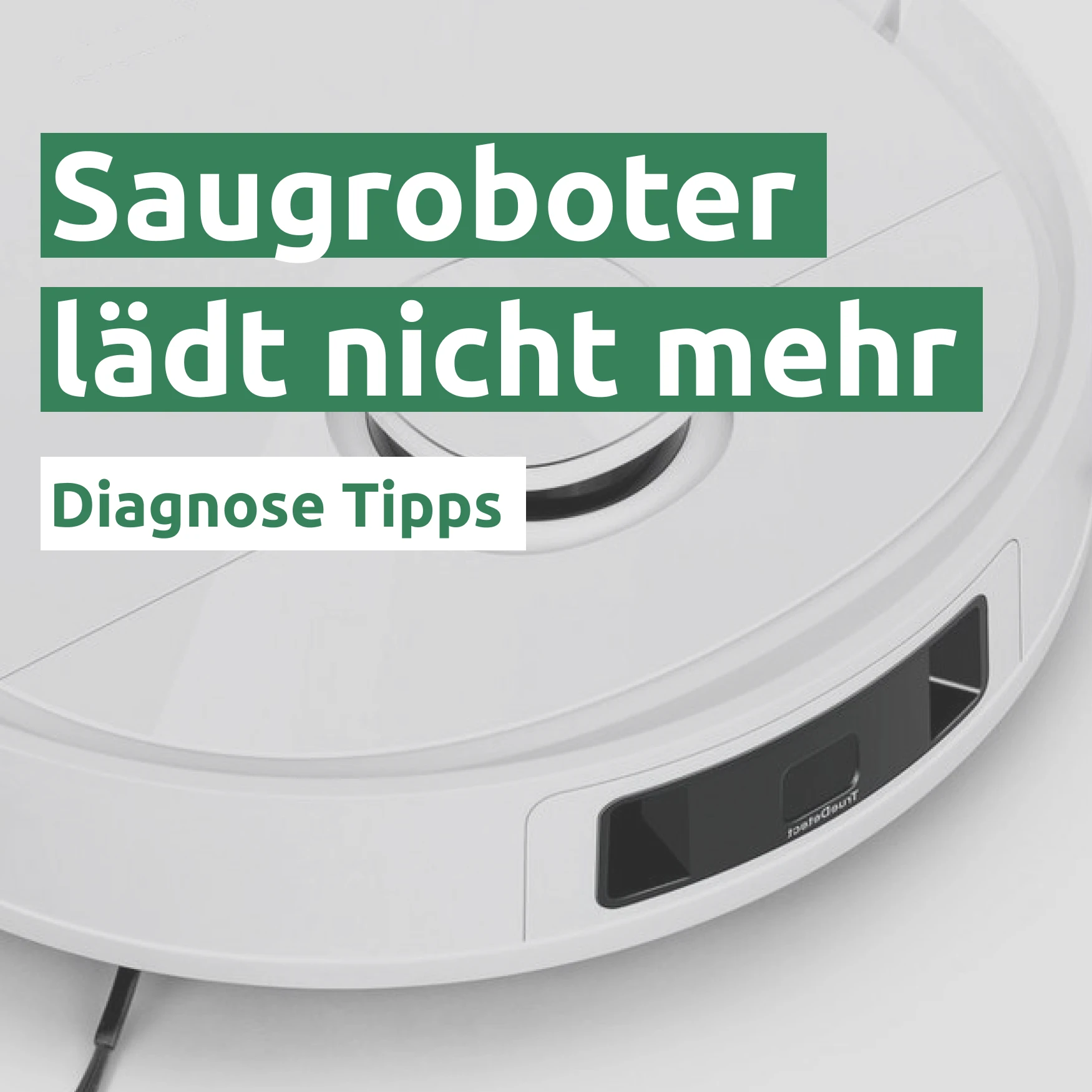 Saugroboter lädt nicht mehr