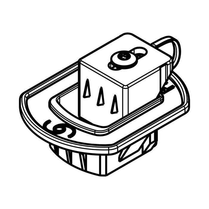 AEG Electrolux 3570724017 Halter - Kabelbefestigung,stromversorgu