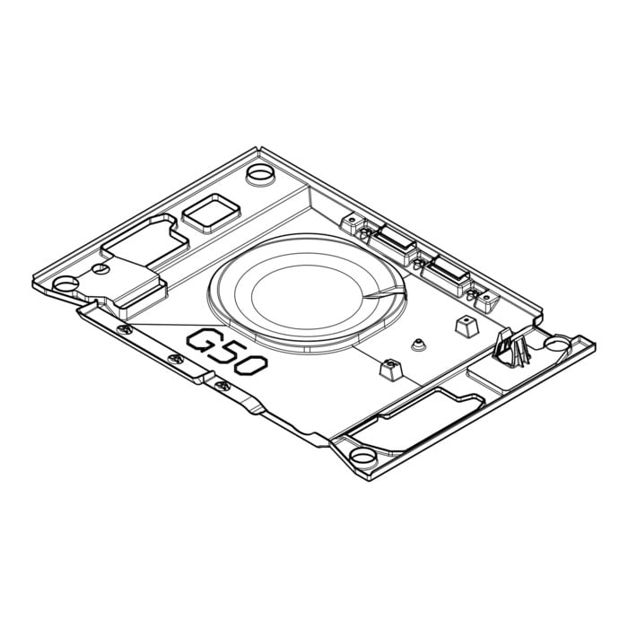 AEG Electrolux 1327827539 Bodenplatte - Aqua-control,boden,deckel,wd