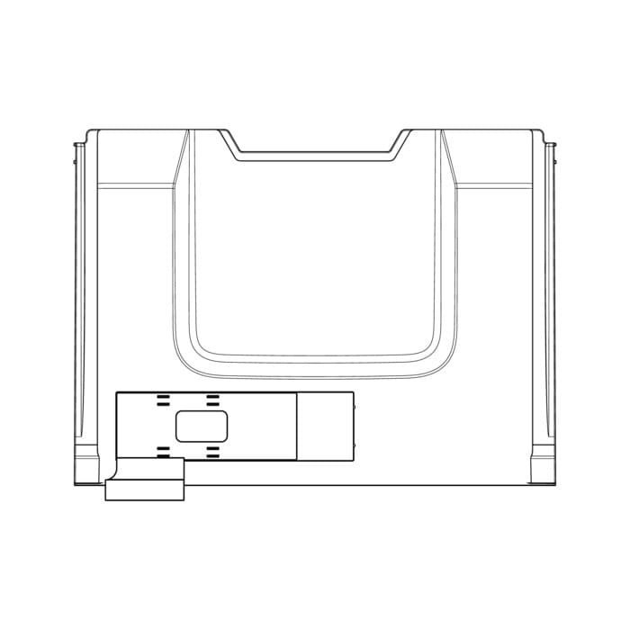 AEG Electrolux 8080059143 Klappe Deckel - Deckel,einschub/schublade/schutz