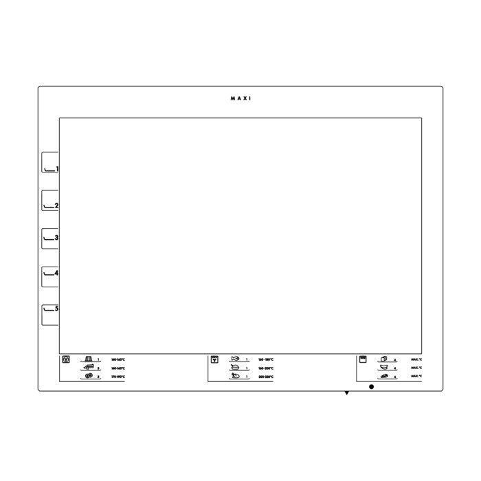 AEG Electrolux 3558069021 Dekorleiste - Abschluss,oben