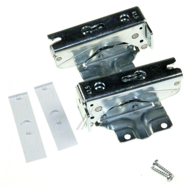 Bosch Siemens Scharnier Set 00481147 für Kühlschrank 2 Stk Flachscharnier 3306 5.0/3307 5.0 oben unten Ersatzteil