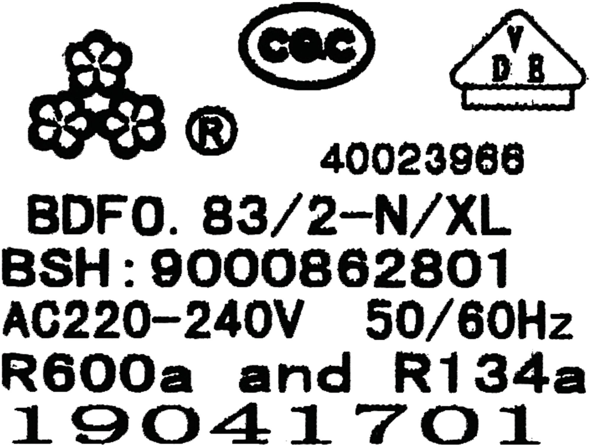 BSH Bosch Siemens 00652470 Magnetventil - Magnetventil