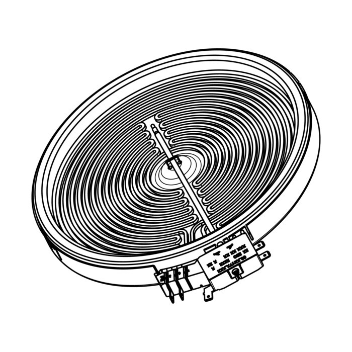 AEG Electrolux 140057324018 Strahlenheizkörper - Strahlheizkörper,doppelt,210/1