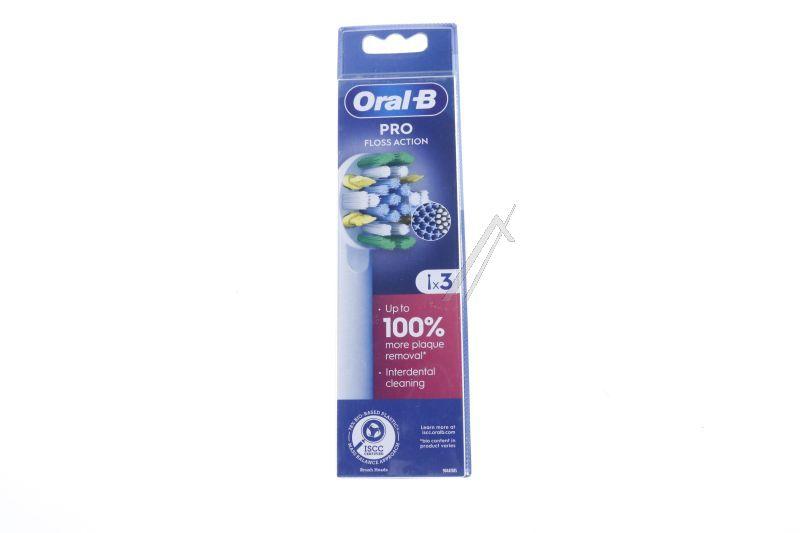 Braun 90918539 Zahnbürste - Oral b aufsteckbürsten floss action 3er-pack (eng)