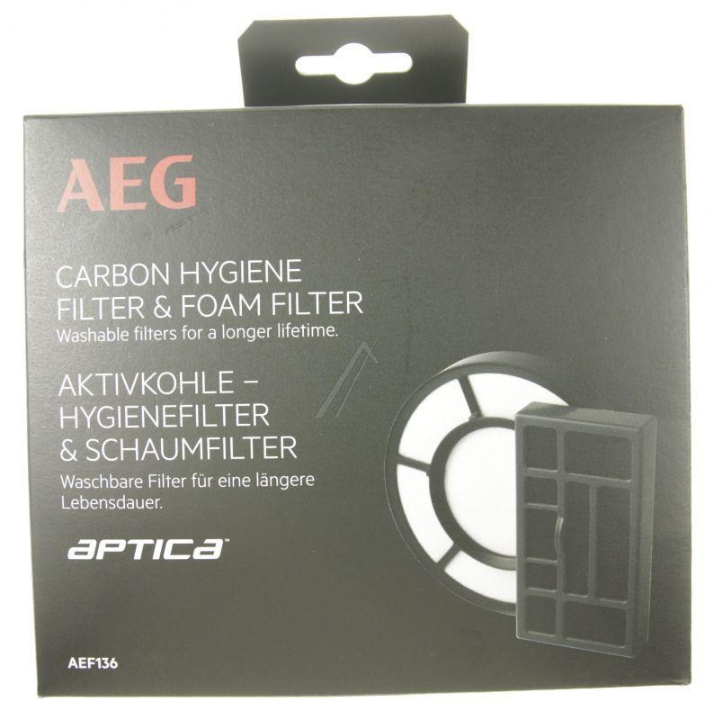 AEG Electrolux 9001669127 Staubsaugerfilter - Aef136 hepafilter-set aptica