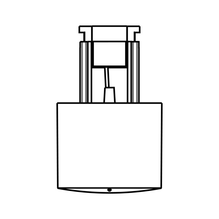 AEG Electrolux 3550505808 Knopf Taste Thermostat - Knebel,thermostat,+/-