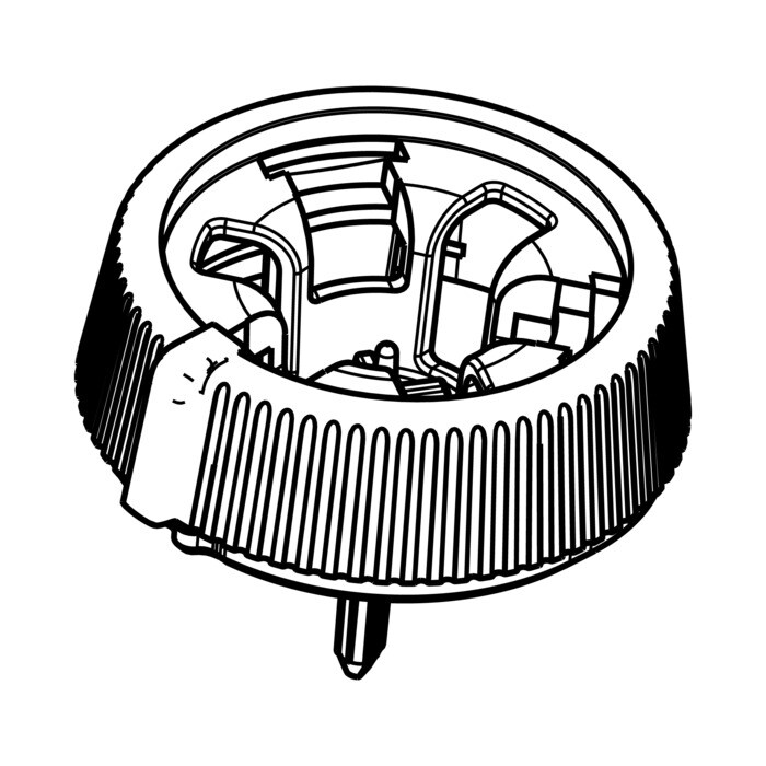 AEG Electrolux 140126419013 Bediendrehknopf - Alimentation,régulateur,encadr