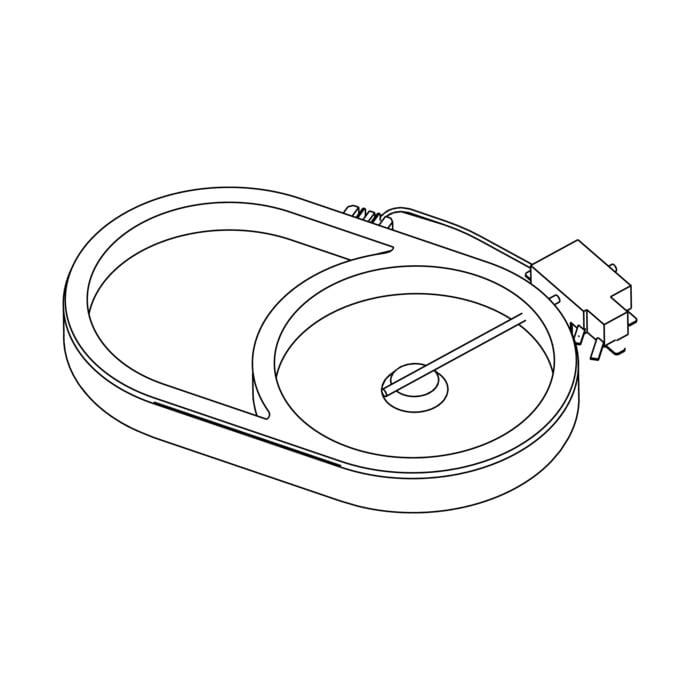 AEG Electrolux 3740638212 Bräter-Strahlungsheizkörper - 80.25172.200 kochplatte,durchmesser.140/250 ego