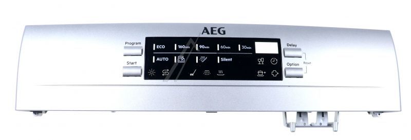 AEG Electrolux 140039205368 Bedienteilblende - Control panel,inox,aeg,450mmfs