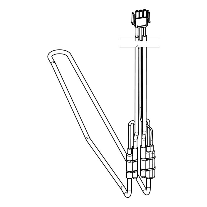 AEG Electrolux 140010582108 - élément chauffant,évaporateur,