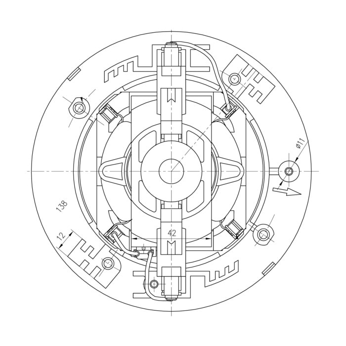 AEG Electrolux 2190861019 Staubsaugermotor - Mkm3448 motor,mkm3448