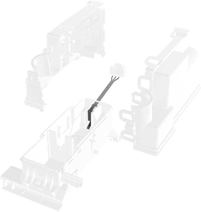 BSH Bosch Siemens 00753082 Verteilergehäuse - Schwimmer