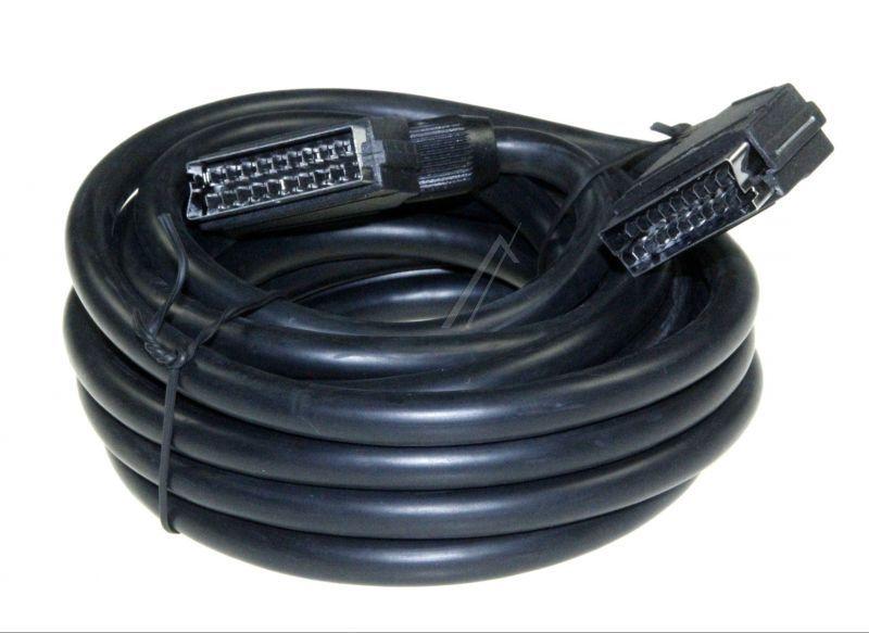 COM - Scart-kabel, scart-stecker / scart-stecker, 21pol, 5m