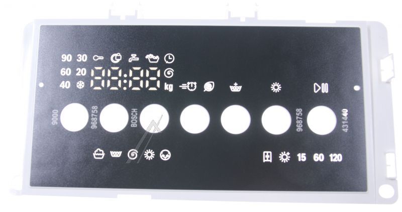 BSH Bosch Siemens 12006882 Bedienteilblende - Anzeige