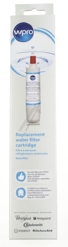 Whirlpool Indesit 484000008552 Wasserfilter - C00379995 usc009/1, wechselkartusche für universelles wasserfilterset