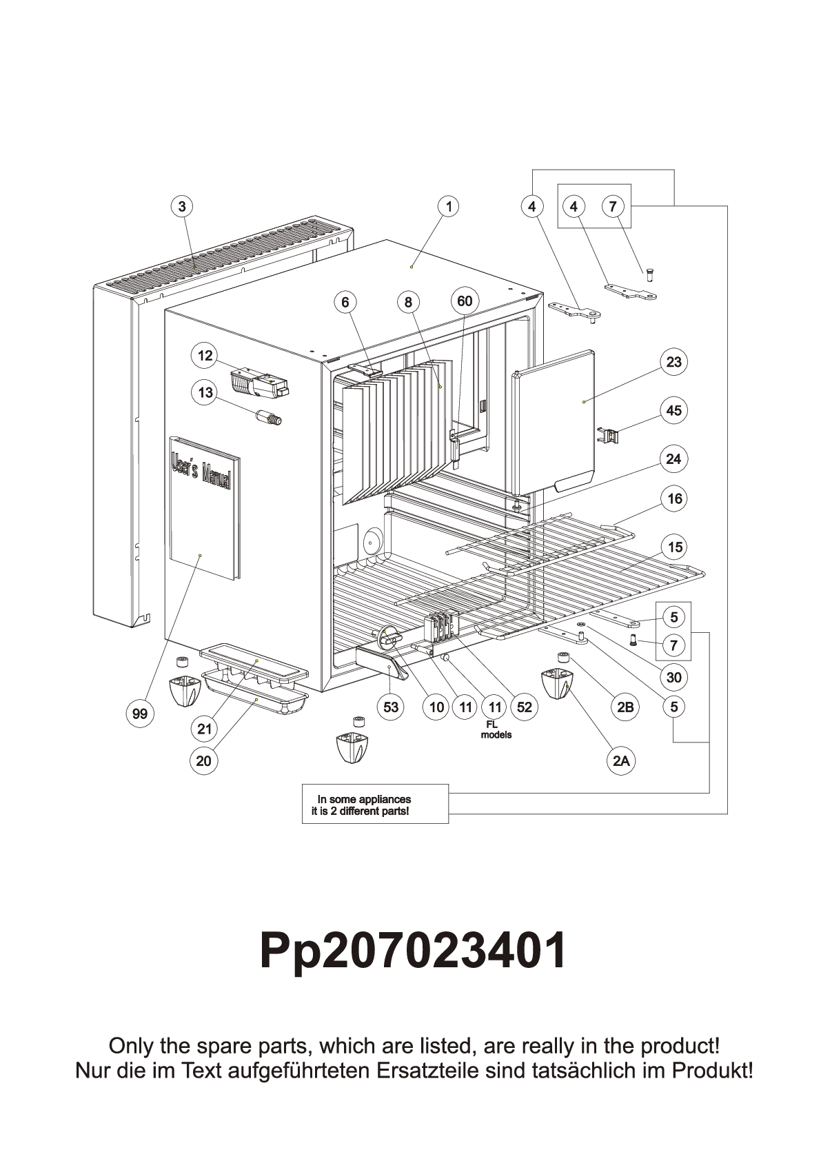 Explosionszeichnung Dometic 921151742 EA0600