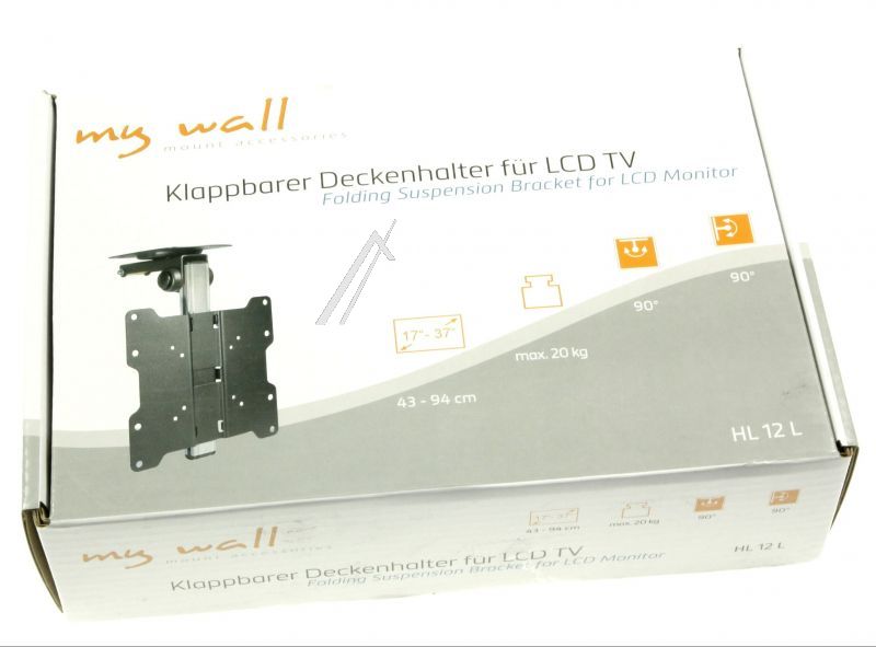 Mywall HL12 Deckenhalter - Klappbarer led/lcd deckenhalter für bildschirme -