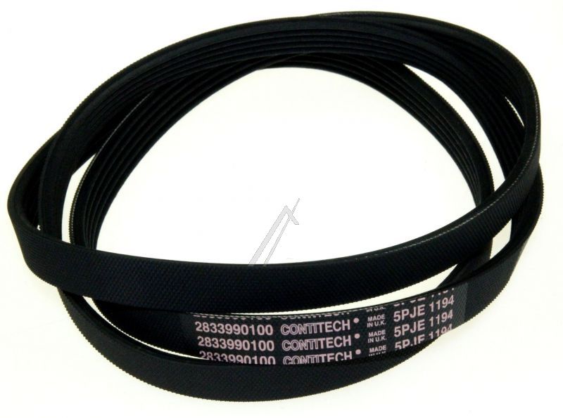 Arcelik Grundig Beko 2833990100 Poly-V-Riemen - Elastic poly-v belt