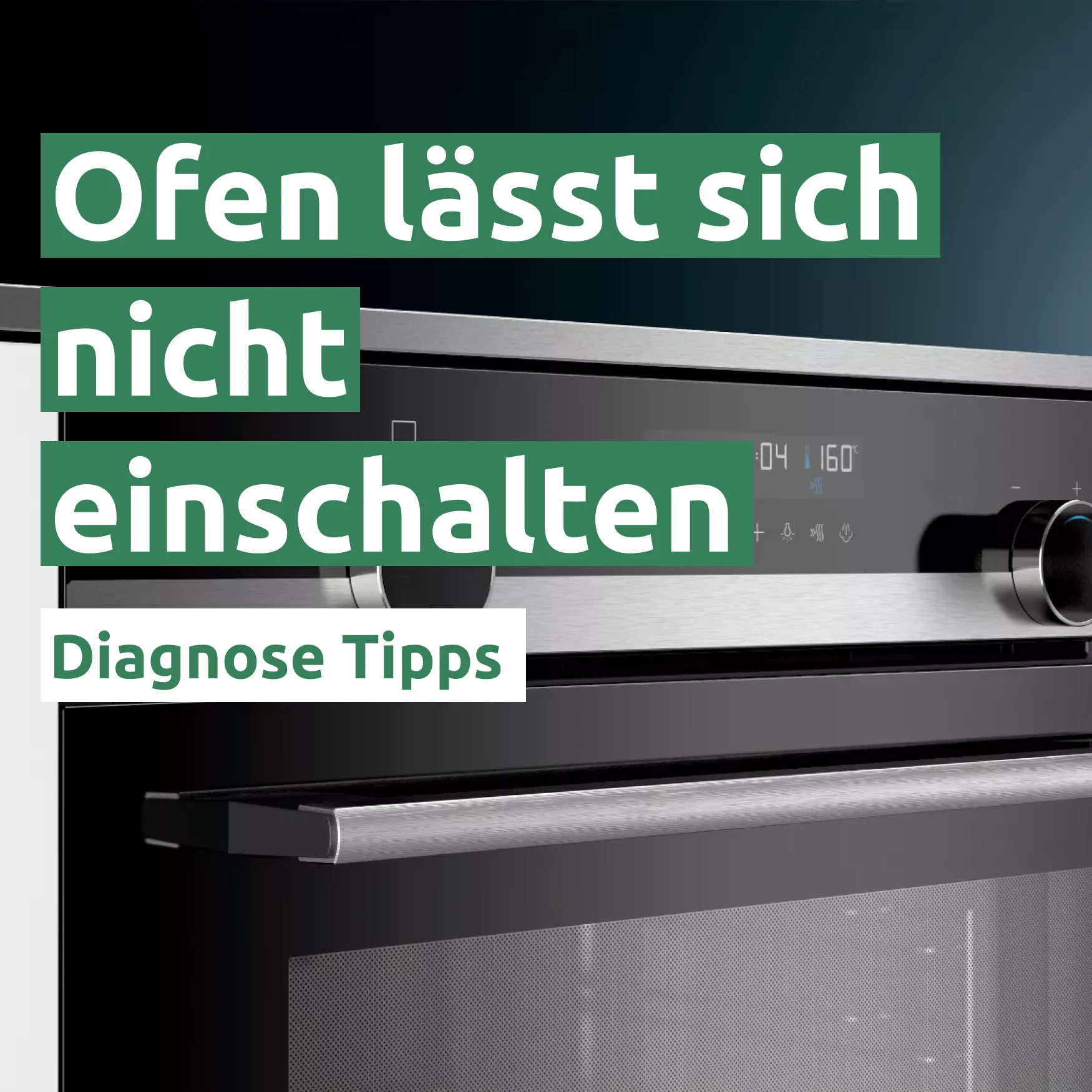 Ofen lässt sich nicht einschalten