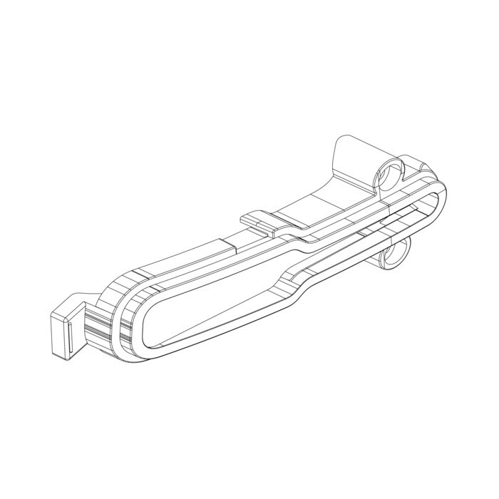 AEG Electrolux 140045008012 Halter - Halter,rechts,bodendüse