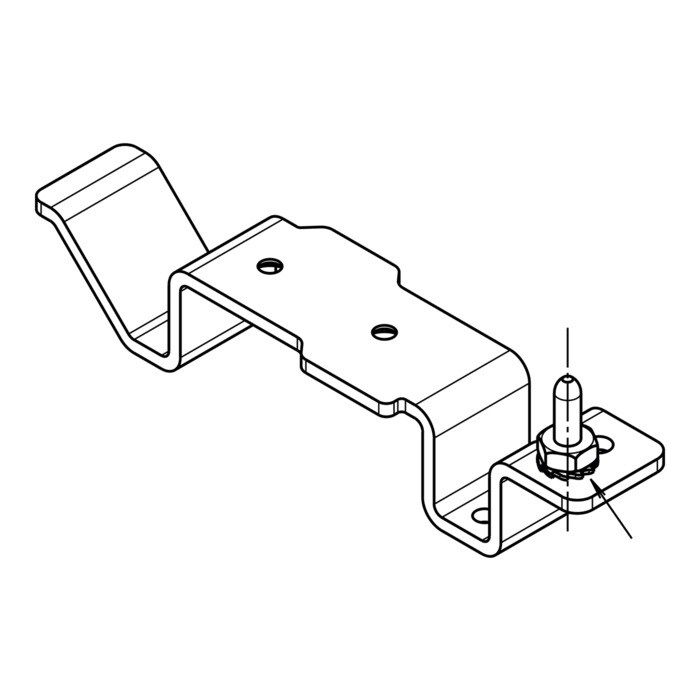 AEG Electrolux 140159762032 Scharnier - Scharnier,unter,rechts