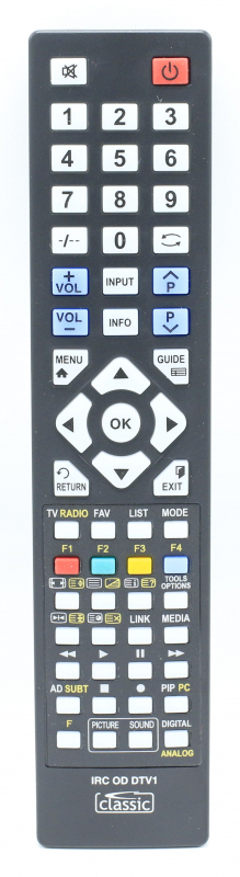 Classic Fernbedienung IRC87195OD für Fernseher vorprogrammiert irc-od Ersatzteil