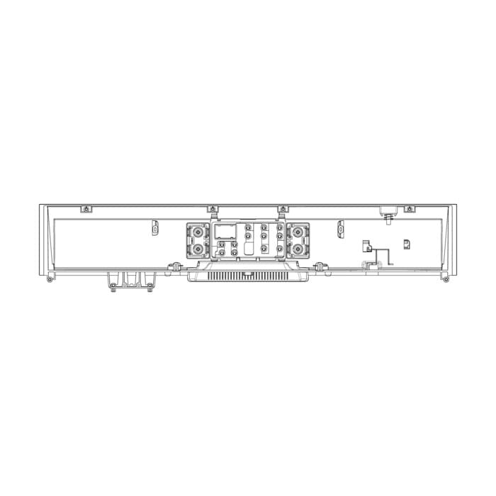 AEG Electrolux 8081989074 Bedienteilblende - Bedienblende,silber,aeg,f55502