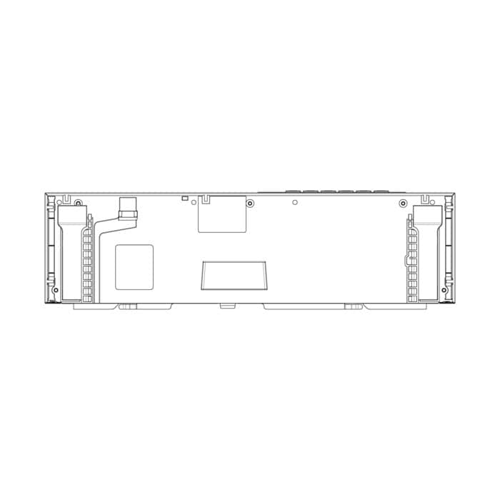 AEG Electrolux 140126366040 Bedienteilblende - Bandeau,inox,aeg,[442mm,edw150