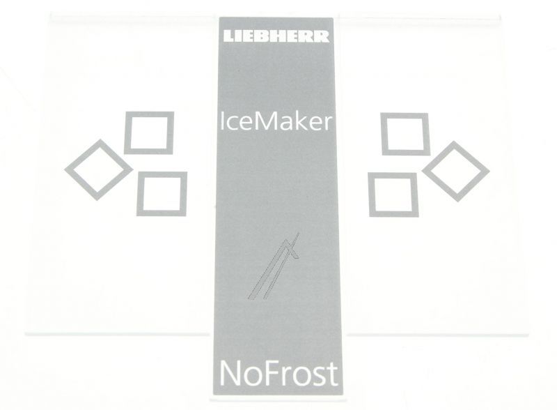 Liebherr 743839600 Blende - Info-blende bedr. nofrost ice-maker