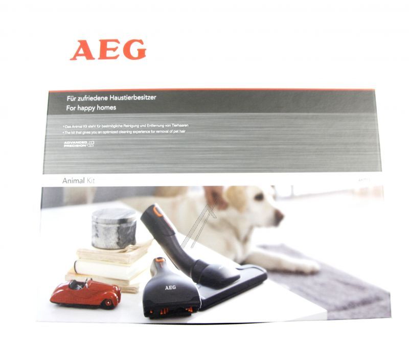 AEG Electrolux 9001679647 Staubsaugerdüsen Set - Akit13 animal kit matratzen-/polsterdüse, mini-turbodüse, 36mm oval