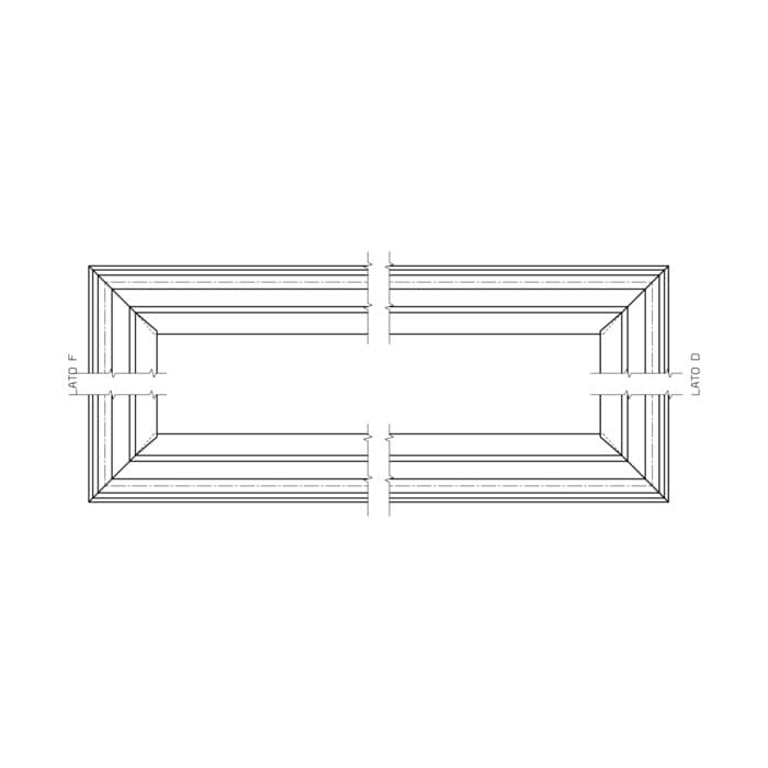 AEG Electrolux 140027509011 Magnettürdichtung - Türdichtung