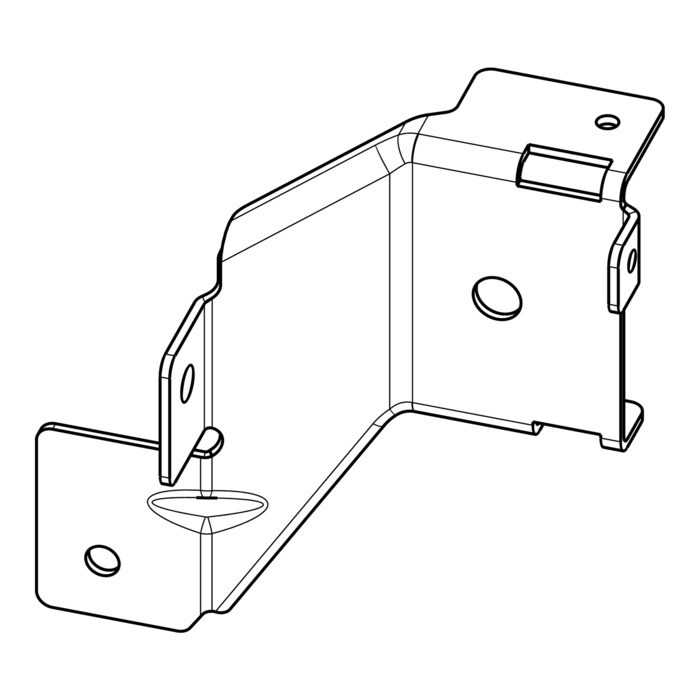 AEG Electrolux 3420338026 Türscharnier - Scharnier rechts