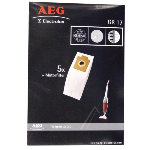 AEG Electrolux 9002564467 Staubsaugerbeutel - Gr17 5 staubbeutel + 1 motorfilter