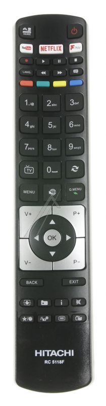 Vestel 23437332 - R/c 5118f fernbedienung hitachi&5118f (gray/s)(black/p