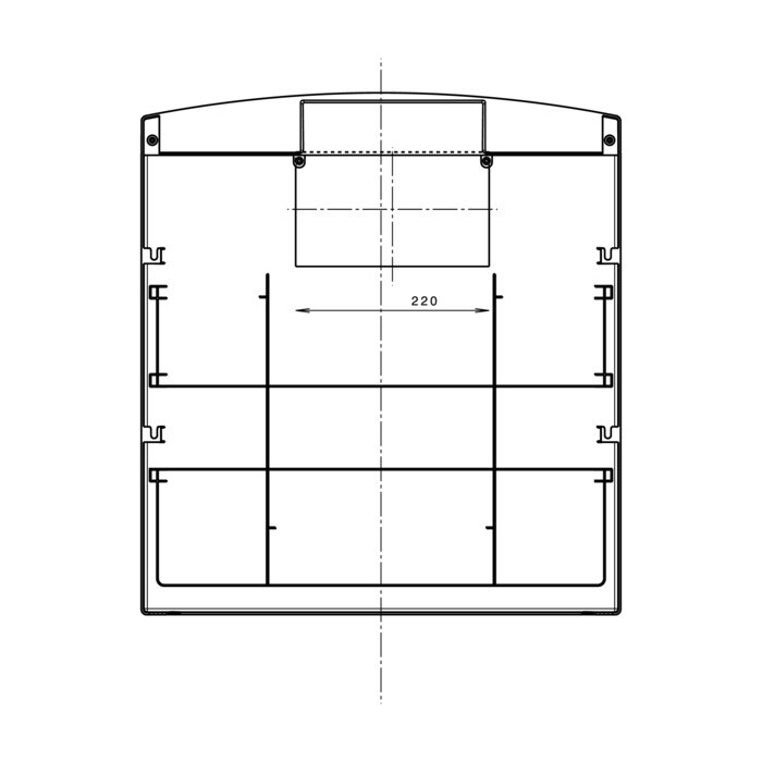 AEG Electrolux 2064463017 Abdeckplatte - Arbeitsplatte