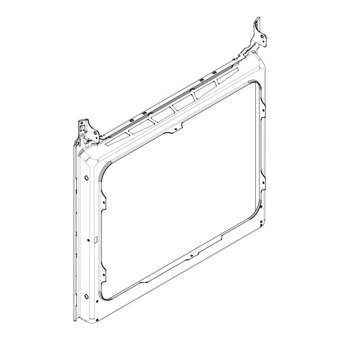 AEG Electrolux 140128374125 Frontrahmen - Frontrahmen